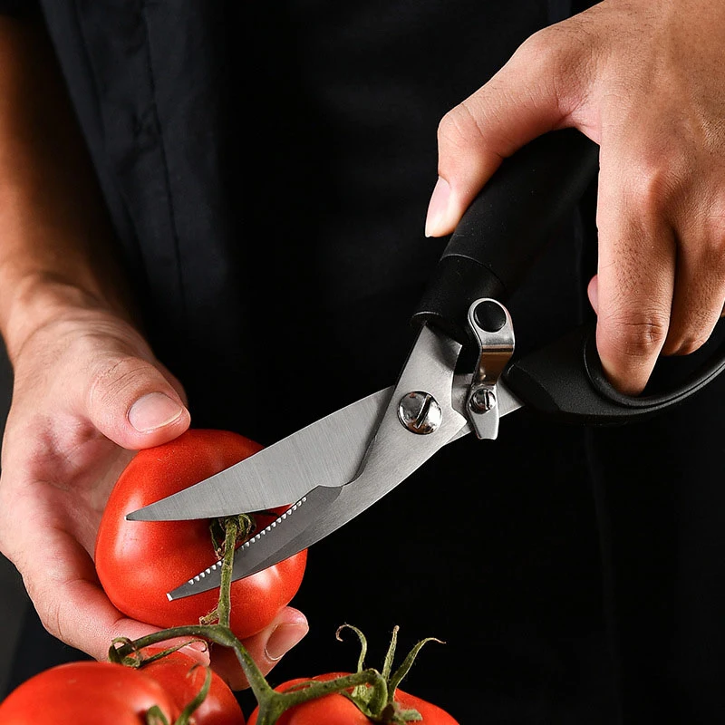 Multifunctional Stainless Steel Kitchen Scissors Poultry Shears Tool Chicken and Duck Bone Seafood Scissors
Multifunctional Stainless Steel Kitchen Scissors Poultry Shears Tool Chicken and Duck Bone Seafood Scissors