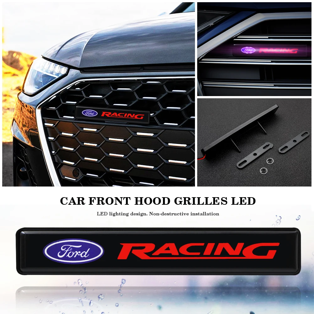 1pc Car Decorative LED Lights ABS Chrome Front Hood Grille Emblem Badge LED Light for Ford Fiesta EcoSport Escort focus 1 2 3 mk
1pc Car Decorative LED Lights ABS Chrome Front Hood Grille Emblem Badge LED Light for Ford Fiesta EcoSport Escort focus 1 2 3 mk