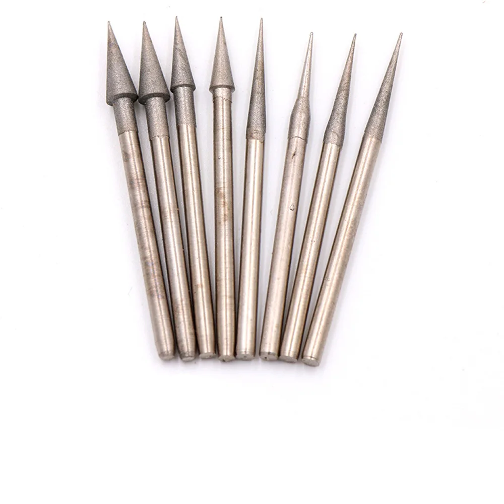 50pcs diamond mounted point arrow type jade skin polishing grinding head 600 fine grit abrasive tools MT043
50pcs diamond mounted point arrow type jade skin polishing grinding head 600 fine grit abrasive tools MT043