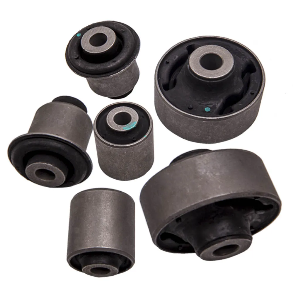 Top Quality Front Lower Control Arm Inner & Outer Bushing Kit Set of 6 for Accord TL TSX
Top Quality Front Lower Control Arm Inner & Outer Bushing Kit Set of 6 for Accord TL TSX