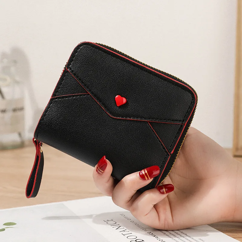 Short Wallet Women Cute Love Wallets Tassel Fashion Hasp Coin Purse Card Holder Female Clutch Money Bag PU Leather Lady Purses
Short Wallet Women Cute Love Wallets Tassel Fashion Hasp Coin Purse Card Holder Female Clutch Money Bag PU Leather Lady Purses