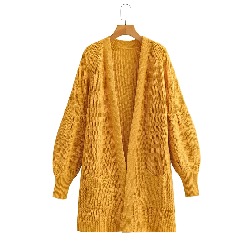 Knitted Cardigan for women sweater autumn 2021 new simple and solid color pocket lantern sleeve loose sweater women cardigans
Knitted Cardigan for women sweater autumn 2021 new simple and solid color pocket lantern sleeve loose sweater women cardigans