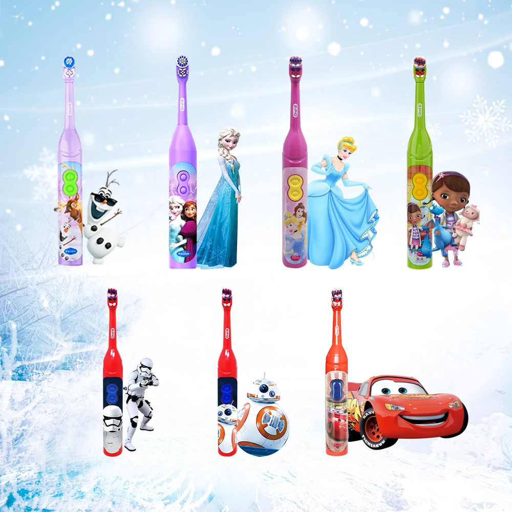 Oral B Children Electric Toothbrush Oral hygiene Teeth Cleaner Kids Stage Power Rotation Cartoon Sonic Tooth brush For Child
Oral B Children Electric Toothbrush Oral hygiene Teeth Cleaner Kids Stage Power Rotation Cartoon Sonic Tooth brush For Child