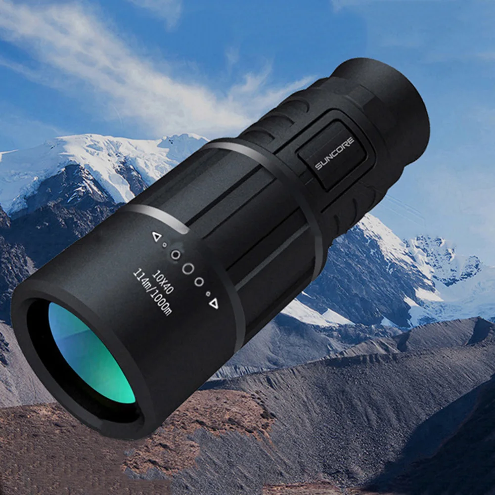 10x40 Powerful Monocular HD Telescope for Bird Watching Outdoor Hiking Sightseeing BAK4 FMC Lens Camping High Transmittance
10x40 Powerful Monocular HD Telescope for Bird Watching Outdoor Hiking Sightseeing BAK4 FMC Lens Camping High Transmittance