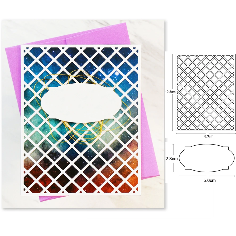 grid frame background Metal Cutting Dies Stencils 2020 New Craft Die Cut for DIY Scrapbooking Album Paper Card
grid frame background Metal Cutting Dies Stencils 2020 New Craft Die Cut for DIY Scrapbooking Album Paper Card