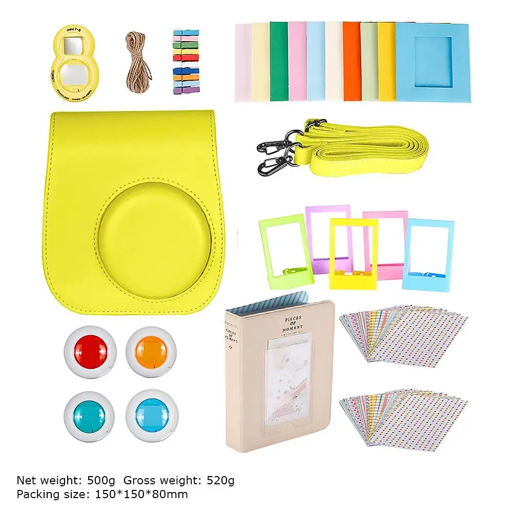 9 in 1 Instant Film Camera Accessories DIY Fashion Custom Unique Originality for Fujifilm Instax Mini 8 8 and 9 Camera
9 in 1 Instant Film Camera Accessories DIY Fashion Custom Unique Originality for Fujifilm Instax Mini 8 8 and 9 Camera