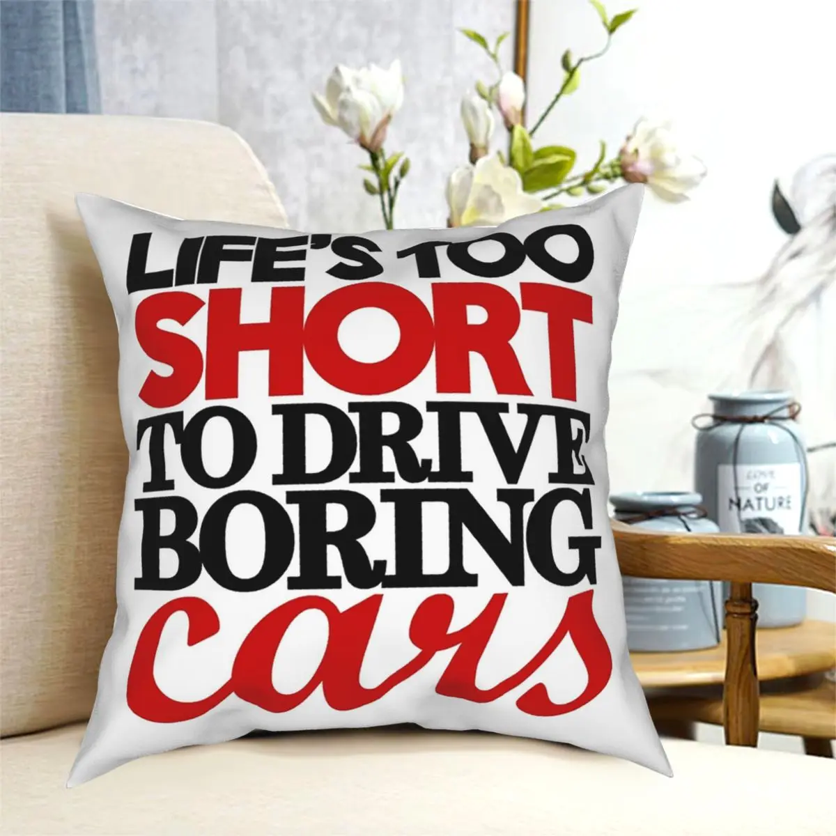 Наволочка для подушки Life Is Too Short To Drive, наволочка для подушки из полиэстера, креативный декоративный наволочка на молнии для кровати, наволоч...
Наволочка для подушки Life Is Too Short To Drive, наволочка для подушки из полиэстера, креативный декоративный наволочка на молнии для кровати, наволоч...