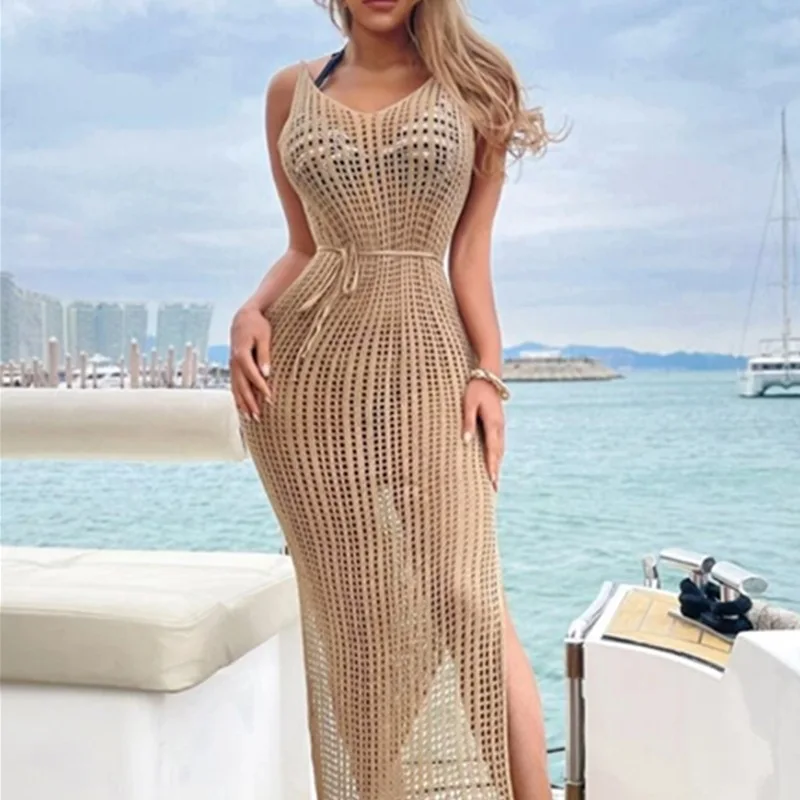 Сетчатое вязаное ажурное длинное весенне-летнее платье для женщин Vetement Femme Nice Sukienka сарафан винтажное Повседневное платье
Сетчатое вязаное ажурное длинное весенне-летнее платье для женщин Vetement Femme Nice Sukienka сарафан винтажное Повседневное платье