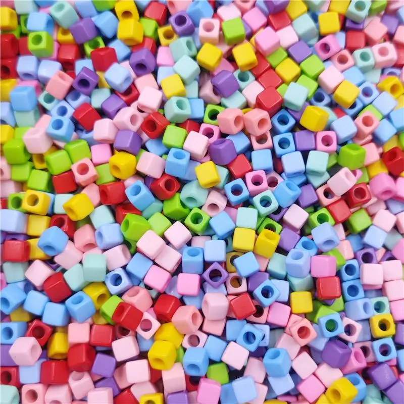 40pcs7mm Square Candy Color Solid Color Loose Beads Hollow DIY Jewelry Making Pendant Necklace Bracelet Braiding Material Gift
40pcs7mm Square Candy Color Solid Color Loose Beads Hollow DIY Jewelry Making Pendant Necklace Bracelet Braiding Material Gift