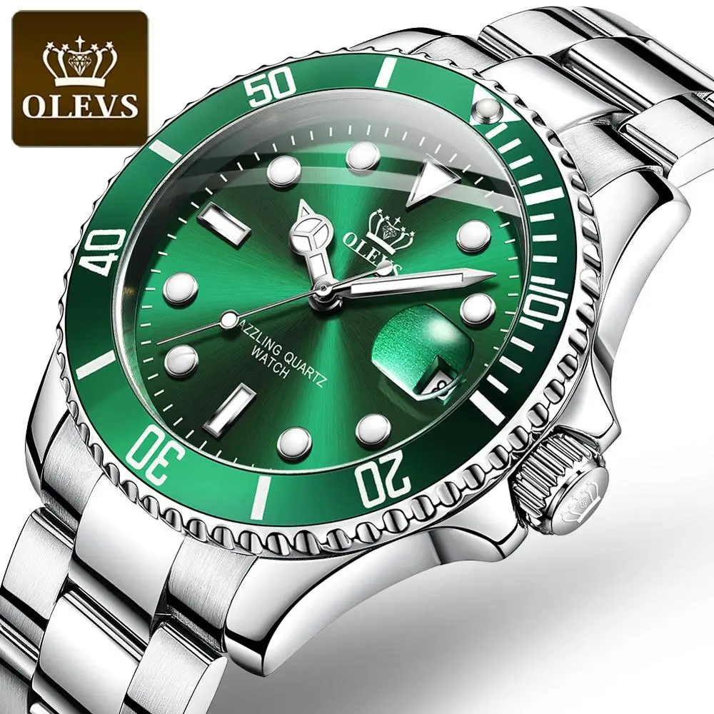 OLEVS Men Wristwatch Luxury Fashion Diving 30ATM Waterproof Calendar Sports Watch For Men Relogio Masculino
OLEVS Men Wristwatch Luxury Fashion Diving 30ATM Waterproof Calendar Sports Watch For Men Relogio Masculino