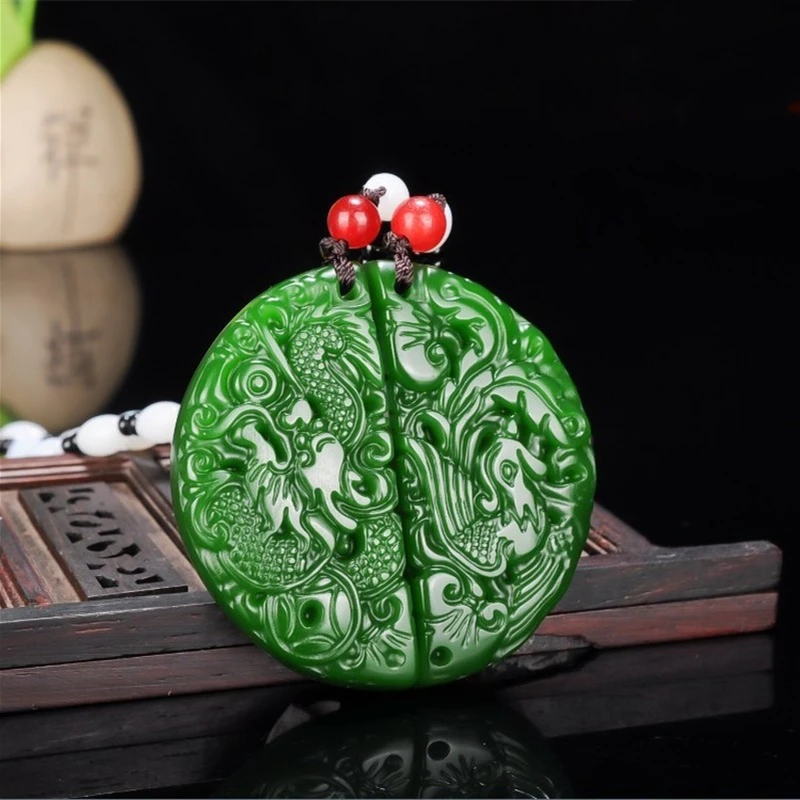 Natural Chicken Blood Red Hand-carved Transfer Ring Jade Pendant Fashion Boutique Jewelry Men and Women Necklace Gift
Natural Chicken Blood Red Hand-carved Transfer Ring Jade Pendant Fashion Boutique Jewelry Men and Women Necklace Gift