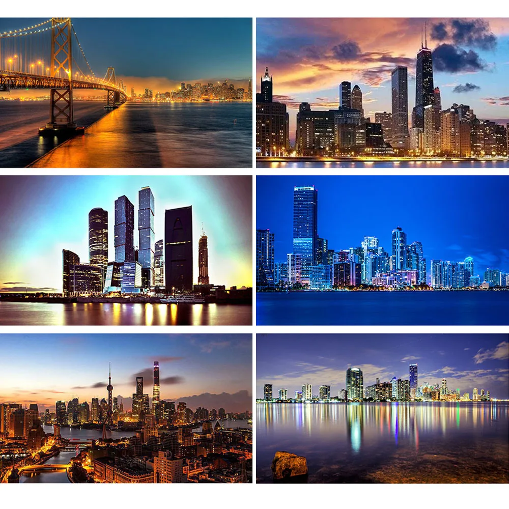 Building DIY Diamond Painting City Night Scenery Hand-painted Landscape Diamond Inlaid Mosaic Cross Stitch Home Decoration Gift
Building DIY Diamond Painting City Night Scenery Hand-painted Landscape Diamond Inlaid Mosaic Cross Stitch Home Decoration Gift