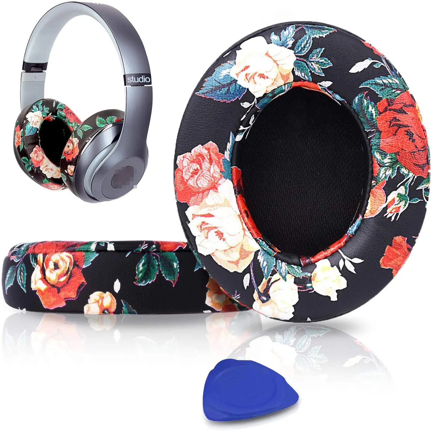 Professional Replacement EarPads Cushions, Earpads Compatible with Beats Studio 2.0 & 3 Wired/Wireless with Soft Protein Leather
Professional Replacement EarPads Cushions, Earpads Compatible with Beats Studio 2.0 & 3 Wired/Wireless with Soft Protein Leather