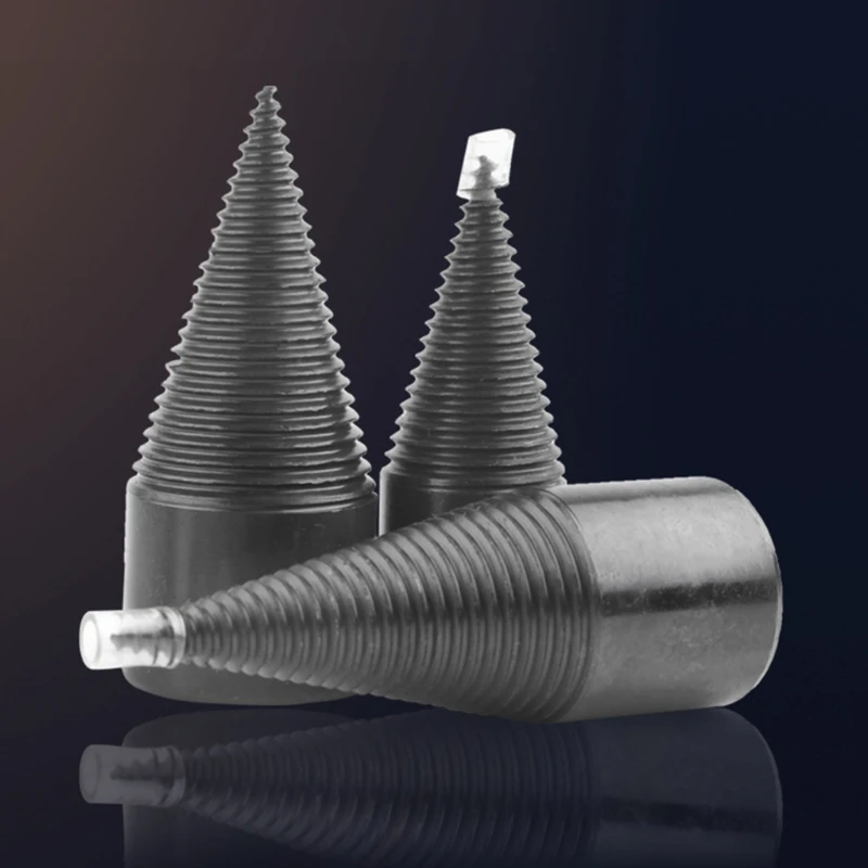 Home Outdoor Wood Chopping Drill Bit Firewood Machine Drill Parts Wood Cone Y4QC 
Home Outdoor Wood Chopping Drill Bit Firewood Machine Drill Parts Wood Cone Y4QC