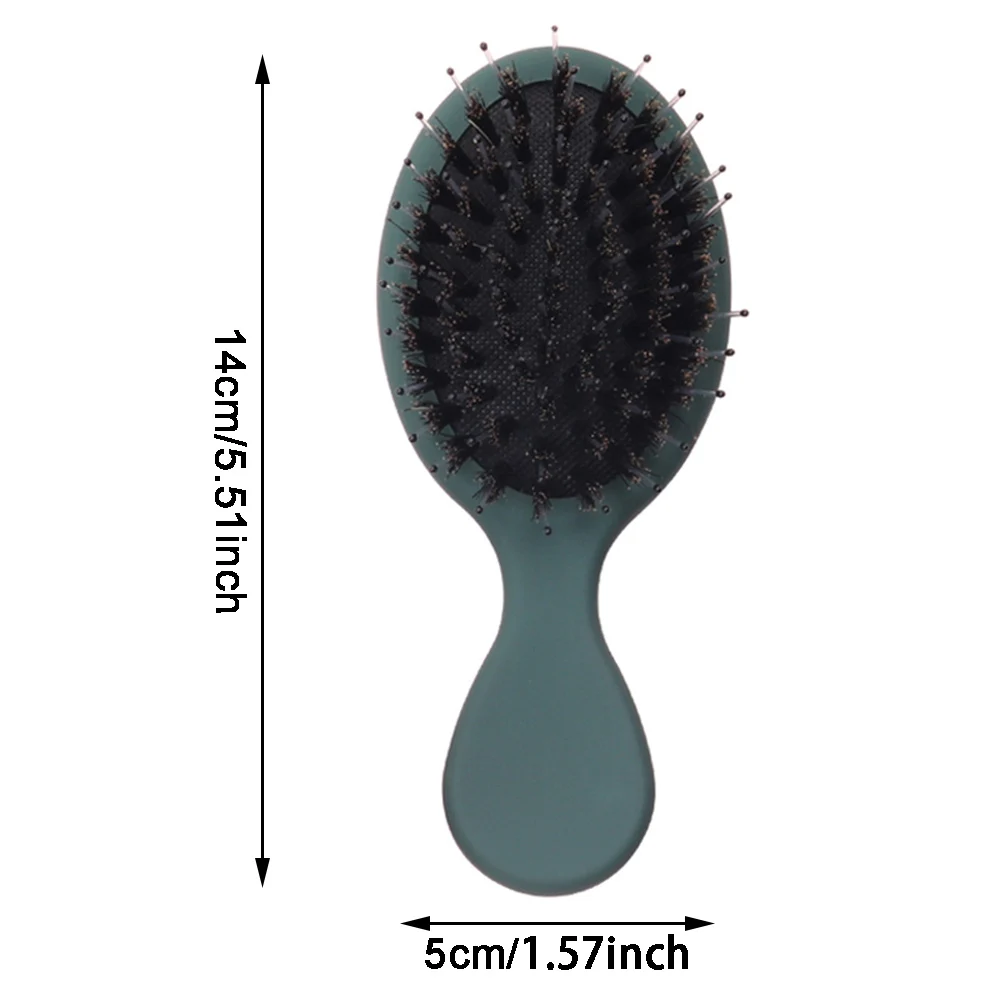 Bristle Hair Brush 5 Colors Anti-static Non-slip Handle Hair Comb Head Scalp Massager Cute Mini Sized Comb
Bristle Hair Brush 5 Colors Anti-static Non-slip Handle Hair Comb Head Scalp Massager Cute Mini Sized Comb