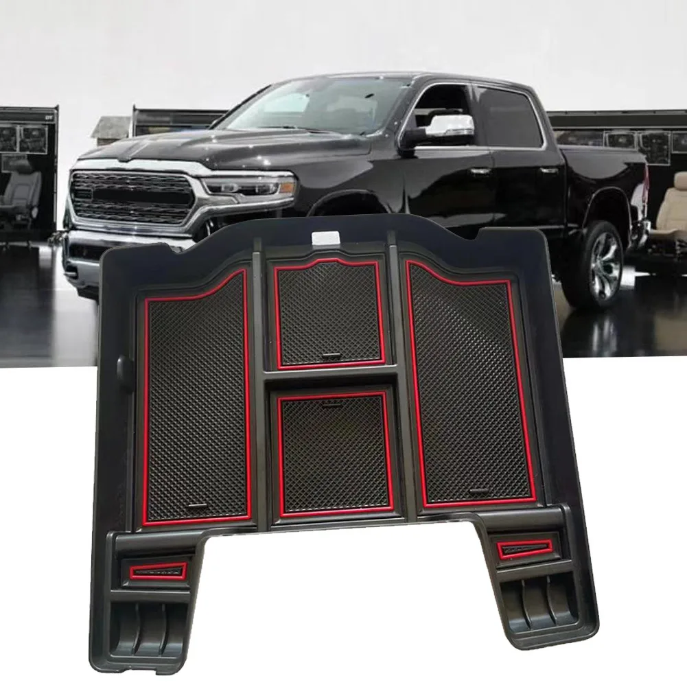 Car Center Console Armrest Box Organizer Tray For Ram 1500 2019-2021 Dodge Storage Box Accessories
Car Center Console Armrest Box Organizer Tray For Ram 1500 2019-2021 Dodge Storage Box Accessories