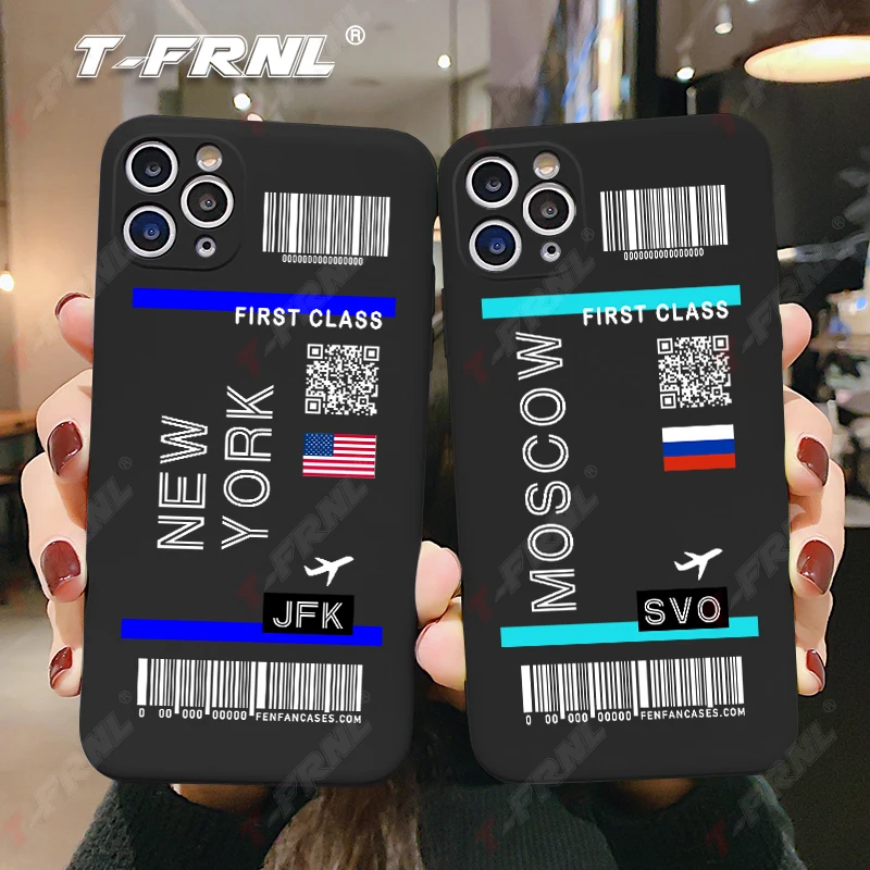 Милый первого класса билеты Чехол для мобильного телефона iPhone 11 12 Pro Max 7 8 Plus X XR XS SE2