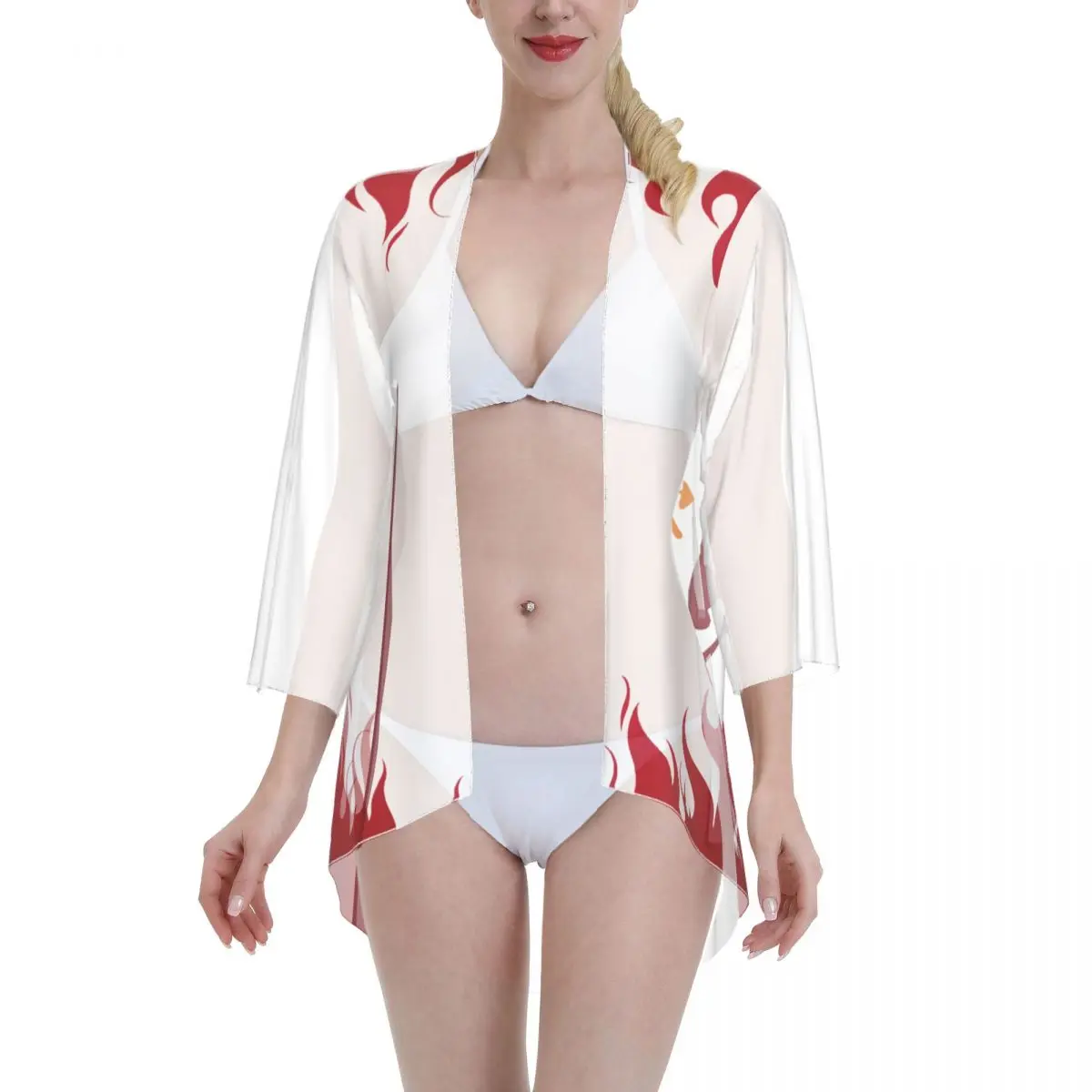 2021 Women Swimming Wear Kimono Cardigan Anime Comic Costume Rengoku Kyoujurou Summer Swimwear blouse
2021 Women Swimming Wear Kimono Cardigan Anime Comic Costume Rengoku Kyoujurou Summer Swimwear blouse