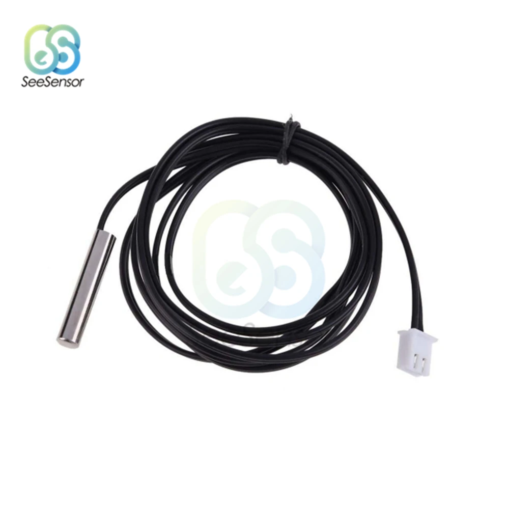 2Pcs 1Meter 10K 1% 3950 Waterproof Digital Temperature Sensor Probe NTC Thermistor Thermal Cable 1M
2Pcs 1Meter 10K 1% 3950 Waterproof Digital Temperature Sensor Probe NTC Thermistor Thermal Cable 1M