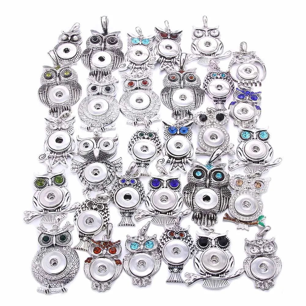 New owl mixed Snap Button Jewelry Necklaces Rhinestone Crystal Snap Necklace Fit DIY 20MM 18mm Snap Buttons Pendant Necklaces
New owl mixed Snap Button Jewelry Necklaces Rhinestone Crystal Snap Necklace Fit DIY 20MM 18mm Snap Buttons Pendant Necklaces