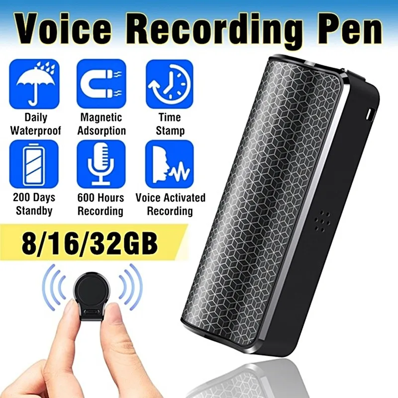 Digital Audio Recording HD Q70 Mini 8/16/32GB Long Standby Magnetic Voice MP3 Player Activated Built-in Mic
Digital Audio Recording HD Q70 Mini 8/16/32GB Long Standby Magnetic Voice MP3 Player Activated Built-in Mic