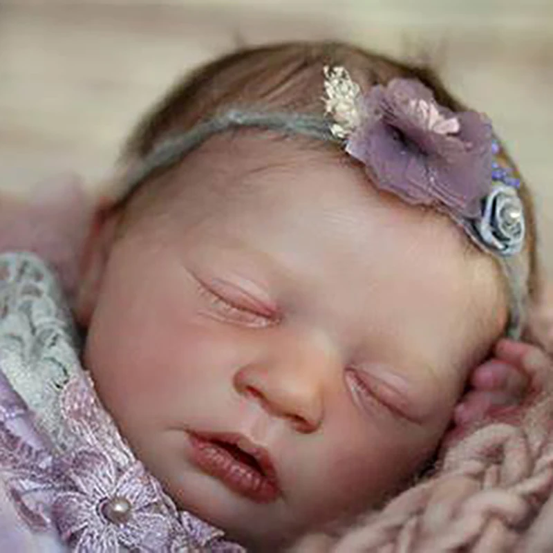 18.5 Inches Reborn Doll Kits Realistic Baby Skya Sleeping Baby Lifelike Unpainted Unfinished Dolls Parts Diy Blank Reborn Dolls
18.5 Inches Reborn Doll Kits Realistic Baby Skya Sleeping Baby Lifelike Unpainted Unfinished Dolls Parts Diy Blank Reborn Dolls