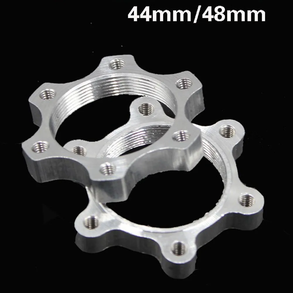 Bicycle Freewheel Threaded Hubs Disk Disc Brake Rotor 6 Bolt Flange Adapter 44mm/48mm Aluminum Alloy Cycling Flange Adapter
Bicycle Freewheel Threaded Hubs Disk Disc Brake Rotor 6 Bolt Flange Adapter 44mm/48mm Aluminum Alloy Cycling Flange Adapter