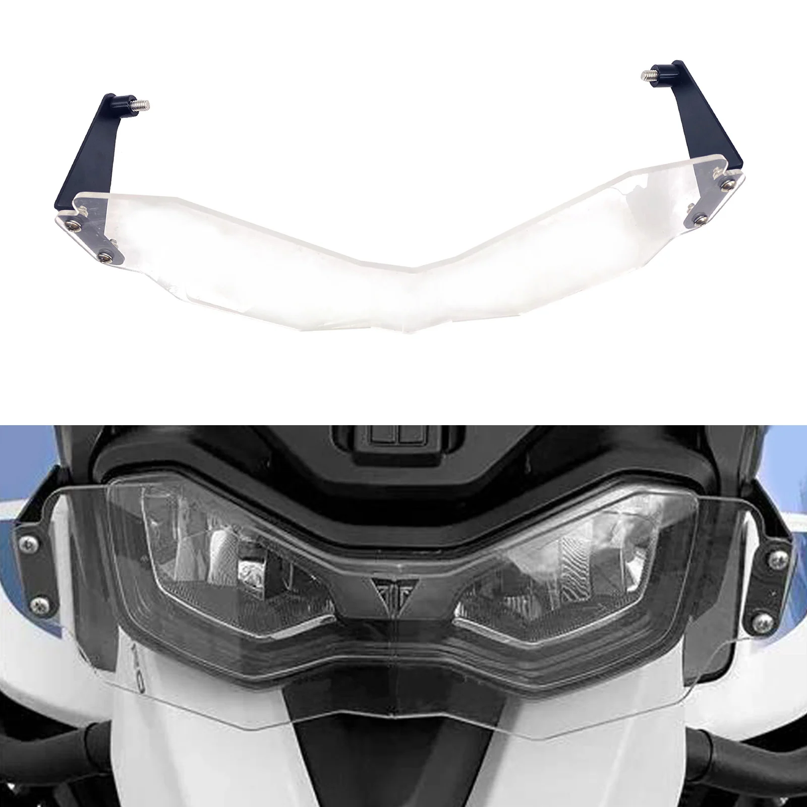 Motorcycle Headlight Cover Guard Grille Cover Light Bracket Front Lamp Cover Replacement for 900/Rally/GT PRO
Motorcycle Headlight Cover Guard Grille Cover Light Bracket Front Lamp Cover Replacement for 900/Rally/GT PRO
