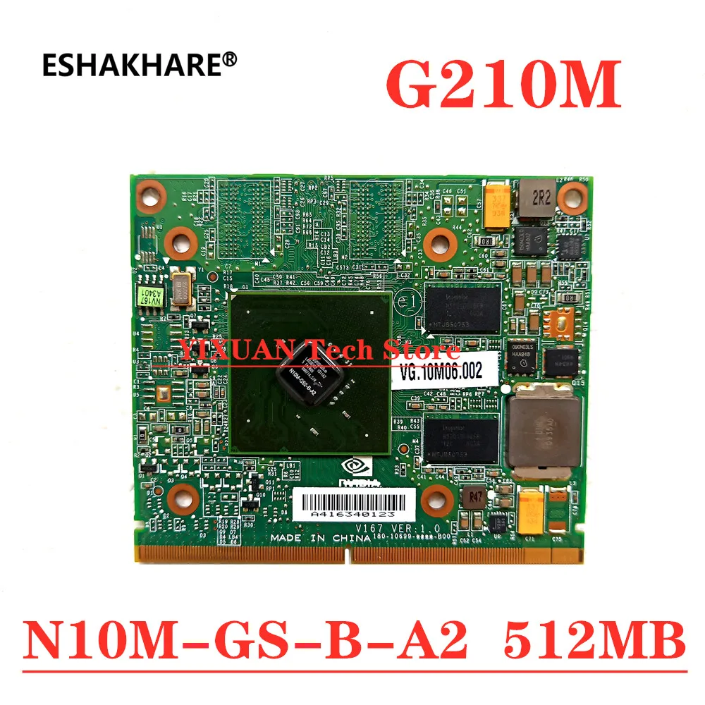 G210M G 210M графическая Видеокарта Vga для ноутбука ACER Aspire 5739 5935 7738 8735 8940N10M GS B A2 512 Мб