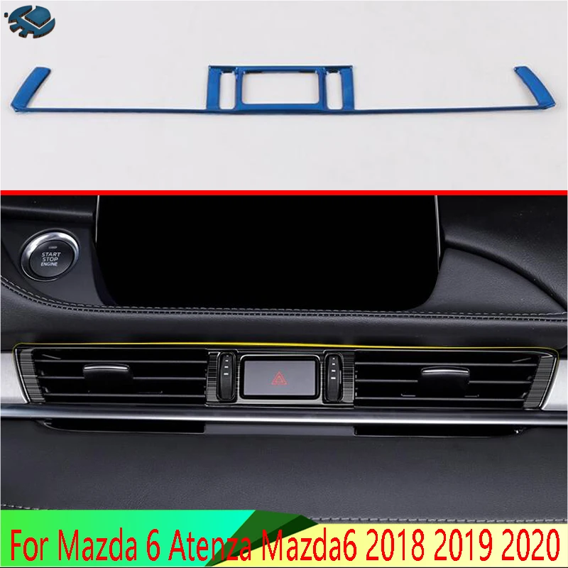 For Mazda 6 Atenza Mazda6 2018 2019 2020 Stainless Steel Front middle air conditioning outlet decoration ornaments
For Mazda 6 Atenza Mazda6 2018 2019 2020 Stainless Steel Front middle air conditioning outlet decoration ornaments