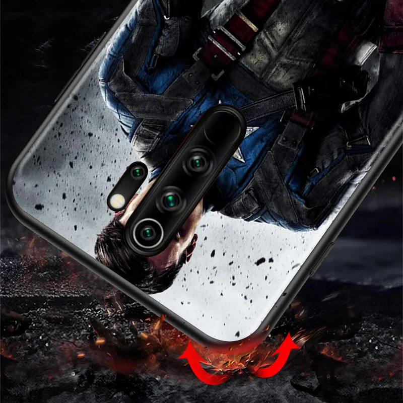 Marvel Avengers Super Hero Captain America For Xiaomi Redmi K40 K30T K30S K30i K20 10X 9T 9i Ultra Pro 5G Soft Black Phone Case
Marvel Avengers Super Hero Captain America For Xiaomi Redmi K40 K30T K30S K30i K20 10X 9T 9i Ultra Pro 5G Soft Black Phone Case