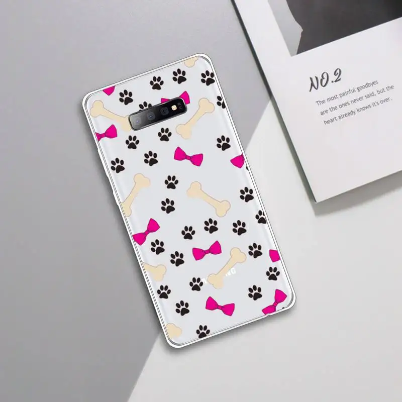 Dog feet cute animal Phone Case Transparent For Samsung Galaxy A 71 21s S note 8 9 10 plus 20 ultra
Dog feet cute animal Phone Case Transparent For Samsung Galaxy A 71 21s S note 8 9 10 plus 20 ultra