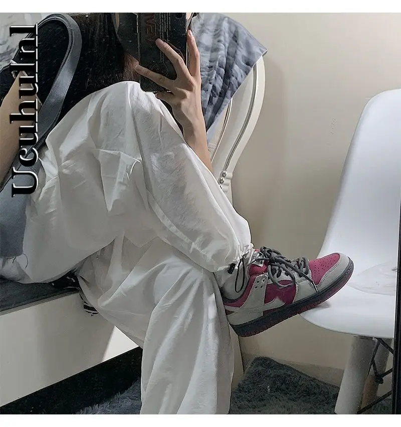 Ucuhulnl Cargo Pants Women High Street Harajuku Classic BF Style Teens Full Length Trouser Drawstring Oversized Trendy Ladies
Ucuhulnl Cargo Pants Women High Street Harajuku Classic BF Style Teens Full Length Trouser Drawstring Oversized Trendy Ladies