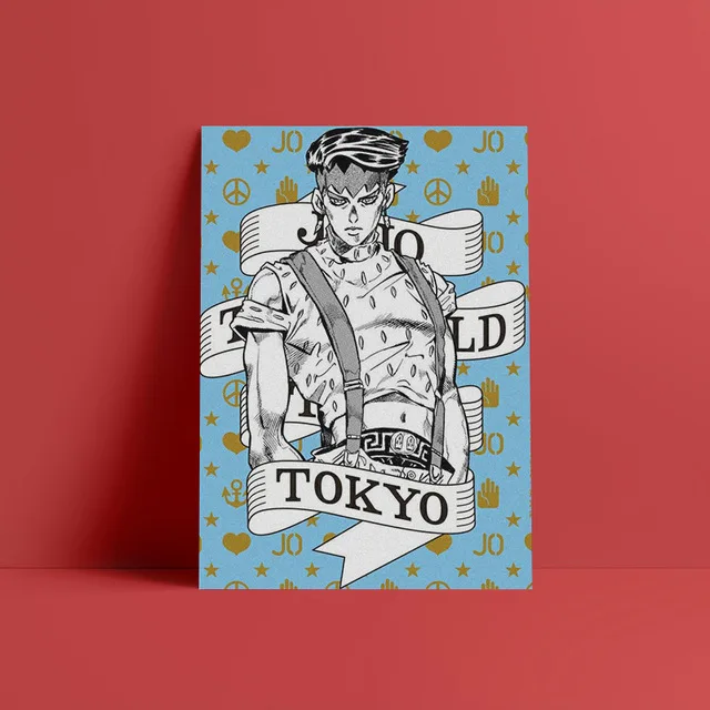 Kishibe JoJo's Bizarre Anime Canvas Hd Printed Home Decoration Painting Poster Wall Art Picture For Bedroom Modular No Framed
Kishibe JoJo's Bizarre Anime Canvas Hd Printed Home Decoration Painting Poster Wall Art Picture For Bedroom Modular No Framed