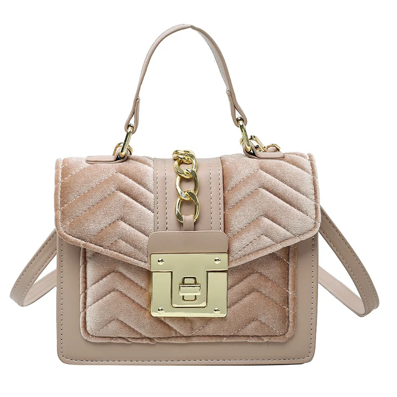 New Fashion Golden Velvet Series Handbag Exquisite Small Square Women's Shoulder Bags Texture Leisure Versatile Messenger Bag
New Fashion Golden Velvet Series Handbag Exquisite Small Square Women's Shoulder Bags Texture Leisure Versatile Messenger Bag