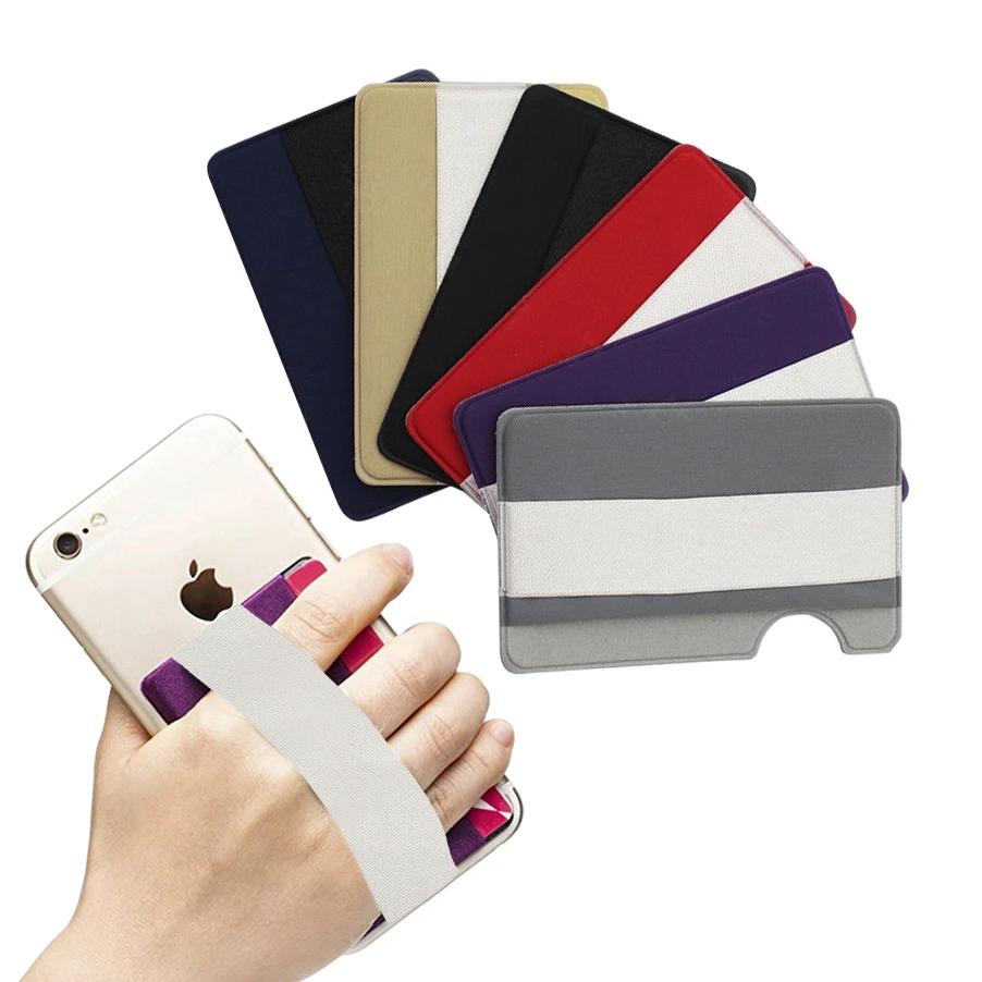 Slim Adhesive Sticker Elastic Wristband Card Holder Pocket For Mobile Phone Universal Flexible Strap Glue Stick Wrist Band Stand
Slim Adhesive Sticker Elastic Wristband Card Holder Pocket For Mobile Phone Universal Flexible Strap Glue Stick Wrist Band Stand