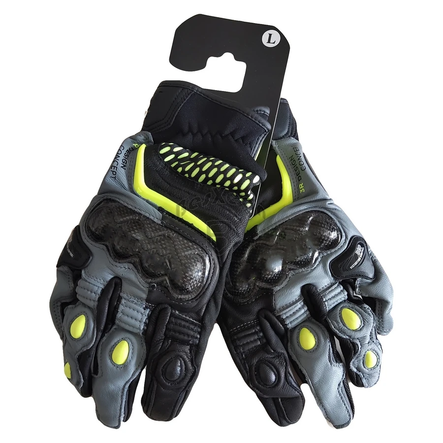 New 3 Colors 100% Genuine Leather Dain CARBON 3 Motorcycle Gloves Racing Motorbike Touch Screen Gloves Cowhide Motocross Gloves
New 3 Colors 100% Genuine Leather Dain CARBON 3 Motorcycle Gloves Racing Motorbike Touch Screen Gloves Cowhide Motocross Gloves
