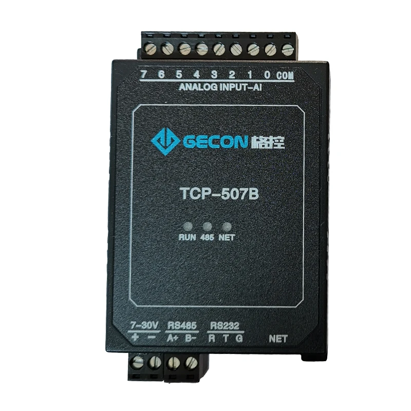 8way analog inputs RJ45 Ethernet module with RS485 232 Interface MODBUS TCPIP protocol
8way analog inputs RJ45 Ethernet module with RS485 232 Interface MODBUS TCPIP protocol