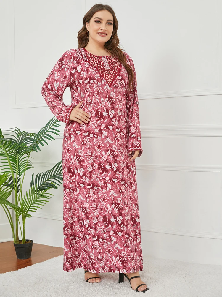 Vestidos Mujer Dresses For Women Abaya Dubai Kaftan Turkey Islam Muslim Hijab Long Floral Dress Robe Longue Femme Musulmane
Vestidos Mujer Dresses For Women Abaya Dubai Kaftan Turkey Islam Muslim Hijab Long Floral Dress Robe Longue Femme Musulmane
