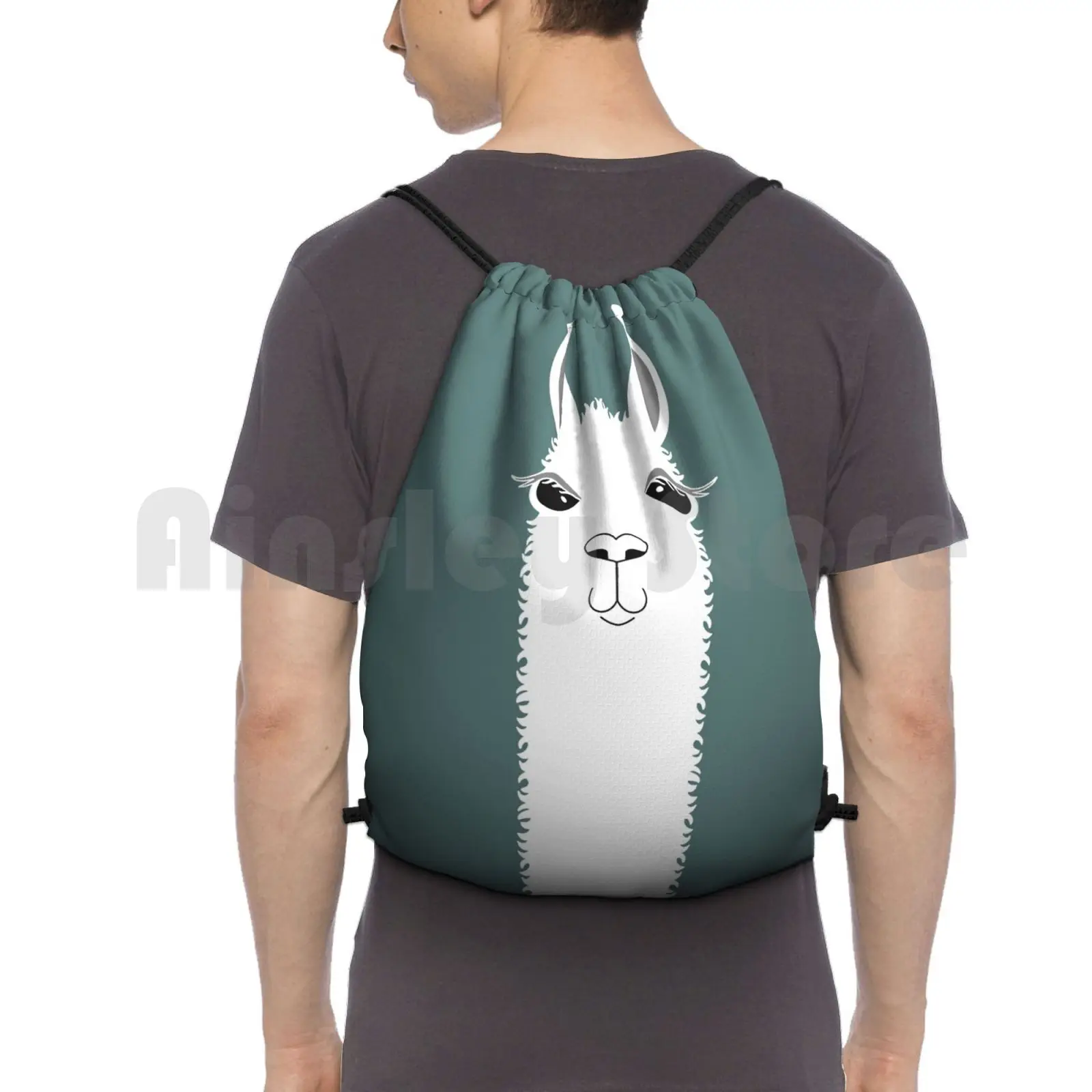 Llama Portrait #7 Backpack Drawstring Bags Gym Bag Waterproof Portrait Llama Llama Alpacas Alpaca Mammal Animal Animals
Llama Portrait #7 Backpack Drawstring Bags Gym Bag Waterproof Portrait Llama Llama Alpacas Alpaca Mammal Animal Animals