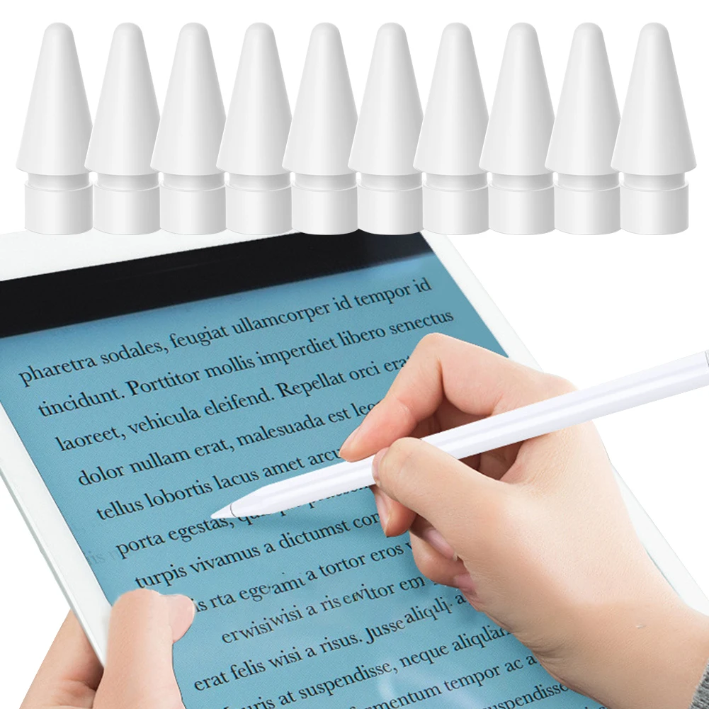 10Pcs Stylus Pencil Tips Nibs Replacement Compatible For Apple Pencil 1st 2nd Generation For Apple Pencil Tip Nib Spare Replace
10Pcs Stylus Pencil Tips Nibs Replacement Compatible For Apple Pencil 1st 2nd Generation For Apple Pencil Tip Nib Spare Replace