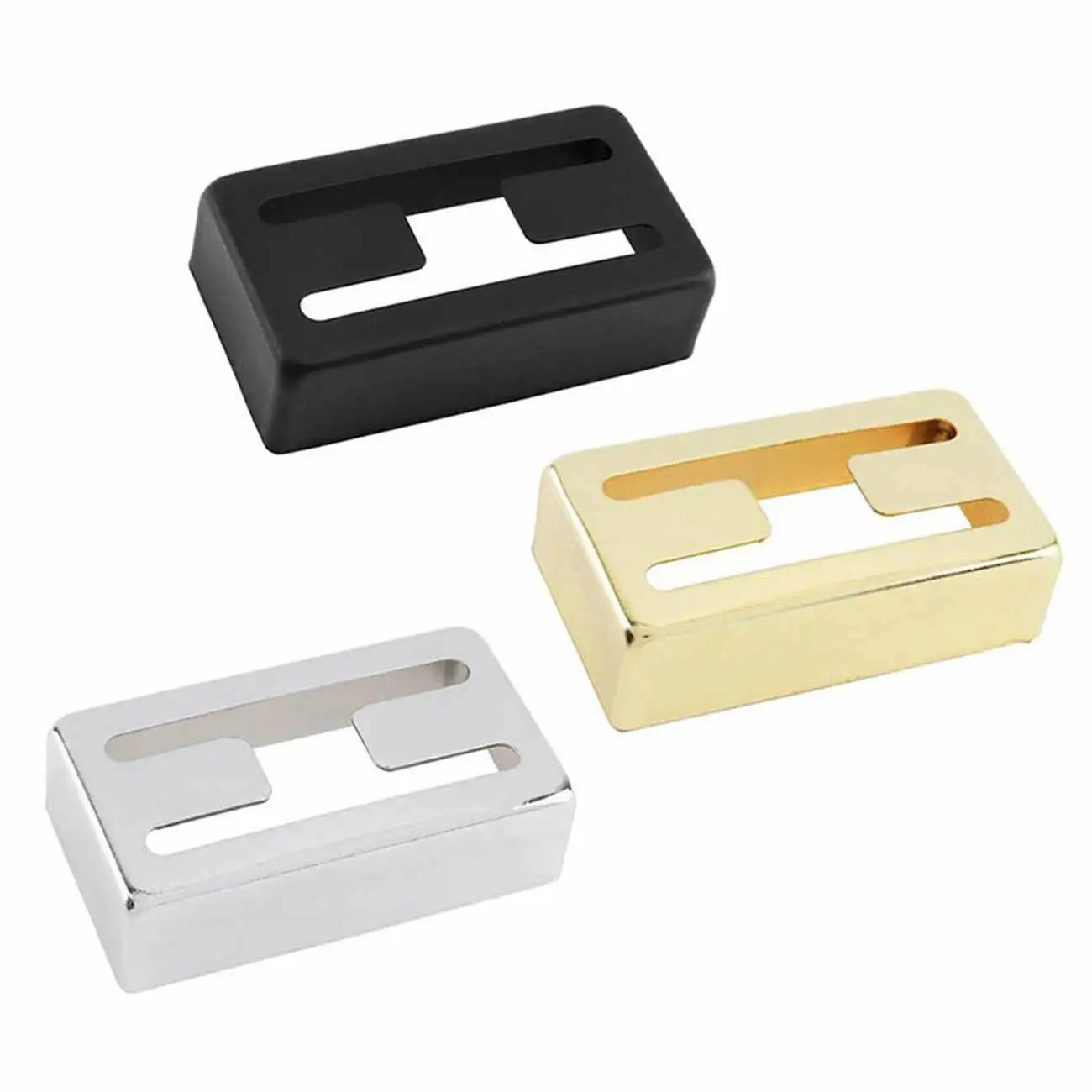 1Pcs Rustproof H-shaped Electric Guitar Metal Pickup Cover-Gold Silver and Black Compatible with LP and Most Electric Guitars
1Pcs Rustproof H-shaped Electric Guitar Metal Pickup Cover-Gold Silver and Black Compatible with LP and Most Electric Guitars