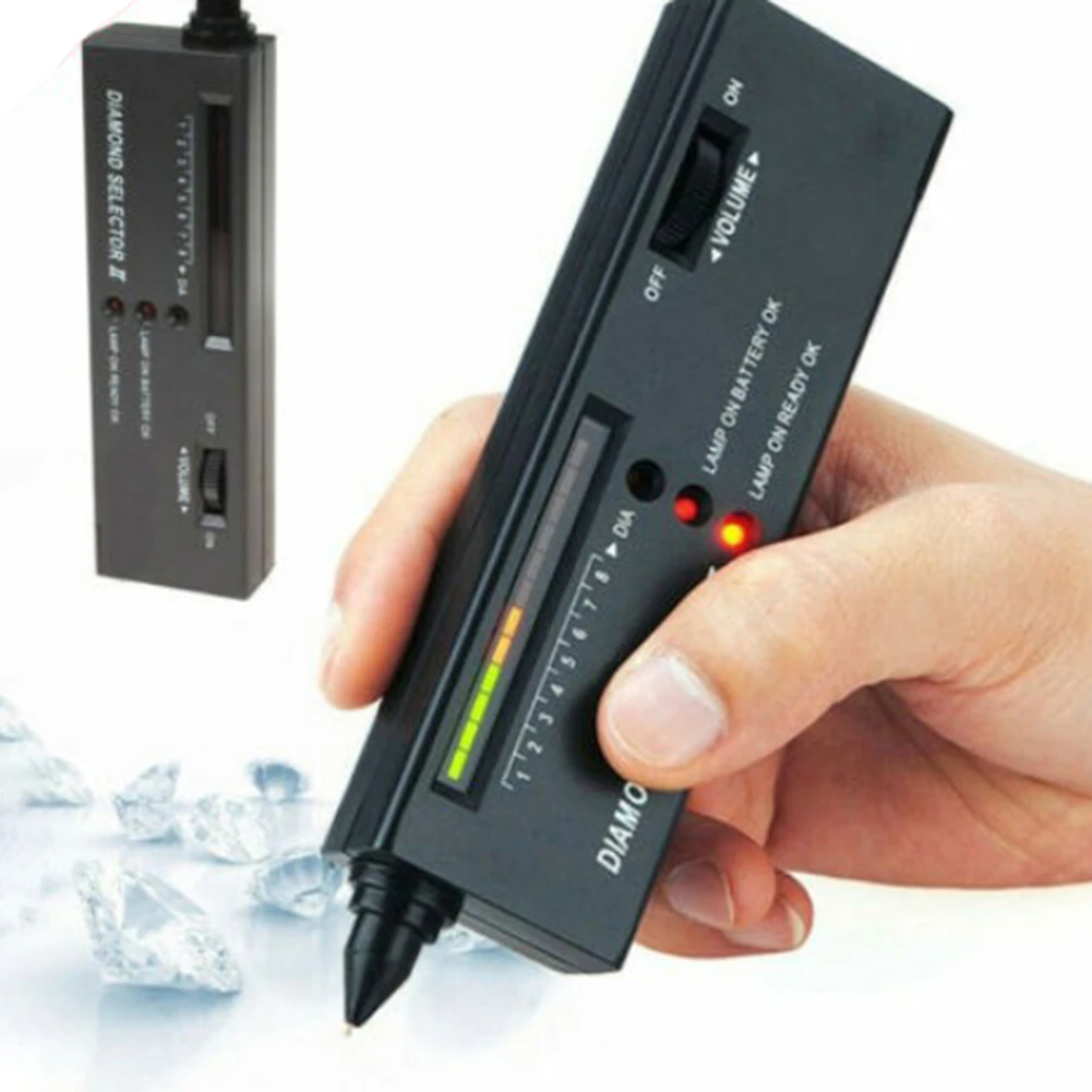 Diamond Gems Tester Pen Set Portable Gemstone Selector Tool Testing Kit Digital Electronic Tester LED Jewelry Tool Test
Diamond Gems Tester Pen Set Portable Gemstone Selector Tool Testing Kit Digital Electronic Tester LED Jewelry Tool Test