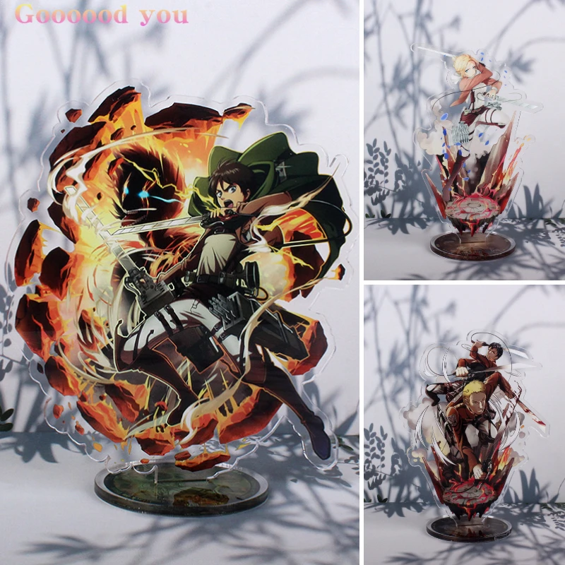 Anime Figure Attack On Titan Double Sided Acrylic Stand Model Plate Desk Decor Standing Sign Shigeki No Kyojin For Friends Gifts
Anime Figure Attack On Titan Double Sided Acrylic Stand Model Plate Desk Decor Standing Sign Shigeki No Kyojin For Friends Gifts