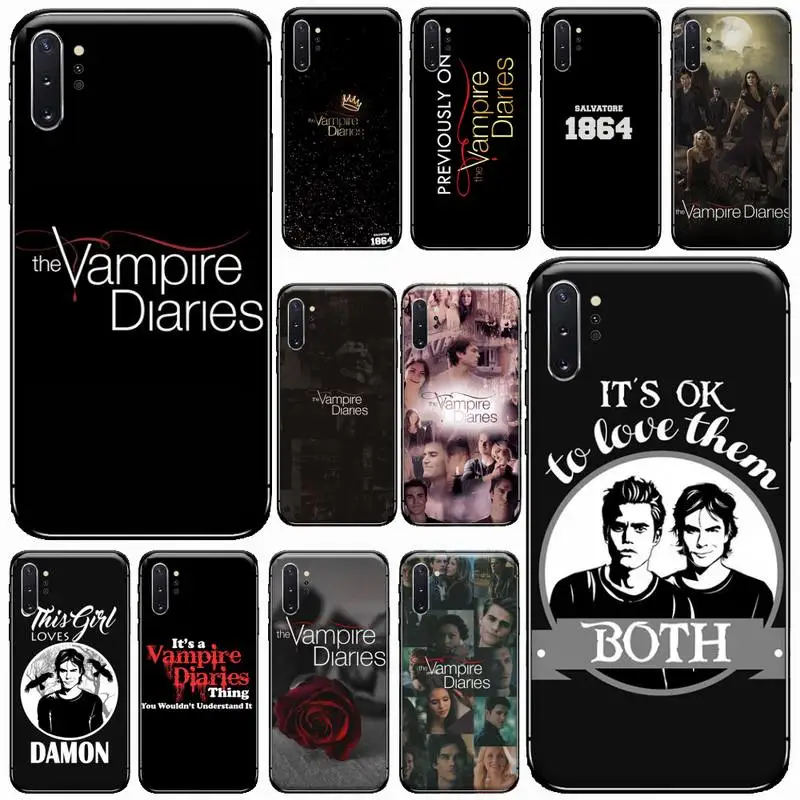 The Vampire Diaries Stefan Damon Phone Case For Samsung Galaxy S8 S9 S10 Plus S10E Note 3 4 5 6 7 8 9 10 Pro Lite cover
The Vampire Diaries Stefan Damon Phone Case For Samsung Galaxy S8 S9 S10 Plus S10E Note 3 4 5 6 7 8 9 10 Pro Lite cover