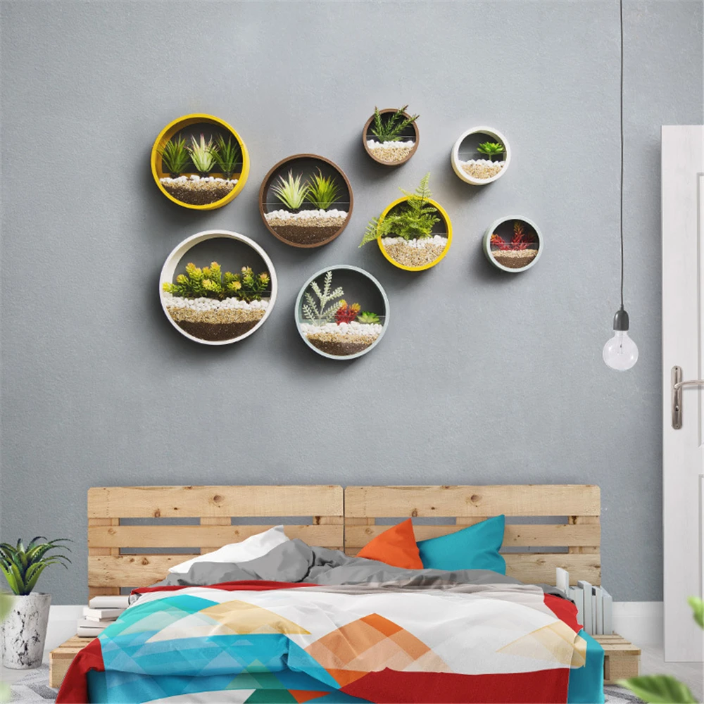 Nordic INS Style Wall Hang Vase Flower Pot for Succulent Plants Office Home Living Room Decoration Art Gift
Nordic INS Style Wall Hang Vase Flower Pot for Succulent Plants Office Home Living Room Decoration Art Gift