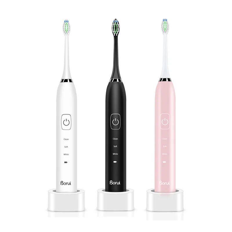 Tooth brush sonic toothbrush electric USB inductive Charging Delicate and Small Waterproof 2 Dupont Brush Heads 3 Modes
Tooth brush sonic toothbrush electric USB inductive Charging Delicate and Small Waterproof 2 Dupont Brush Heads 3 Modes