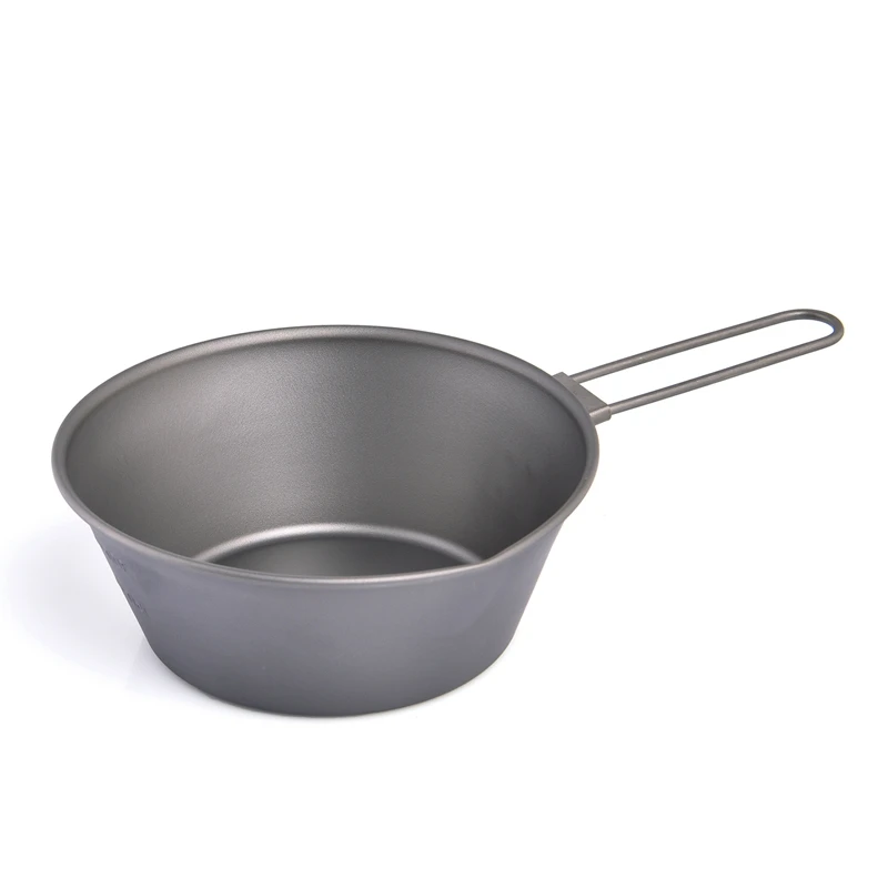 WIDESEA Camping Titanium Bowl Tableware Cookware Foldable Handle Outdoor Cup Tourism Pot Hiking Backpacking Picnic
WIDESEA Camping Titanium Bowl Tableware Cookware Foldable Handle Outdoor Cup Tourism Pot Hiking Backpacking Picnic