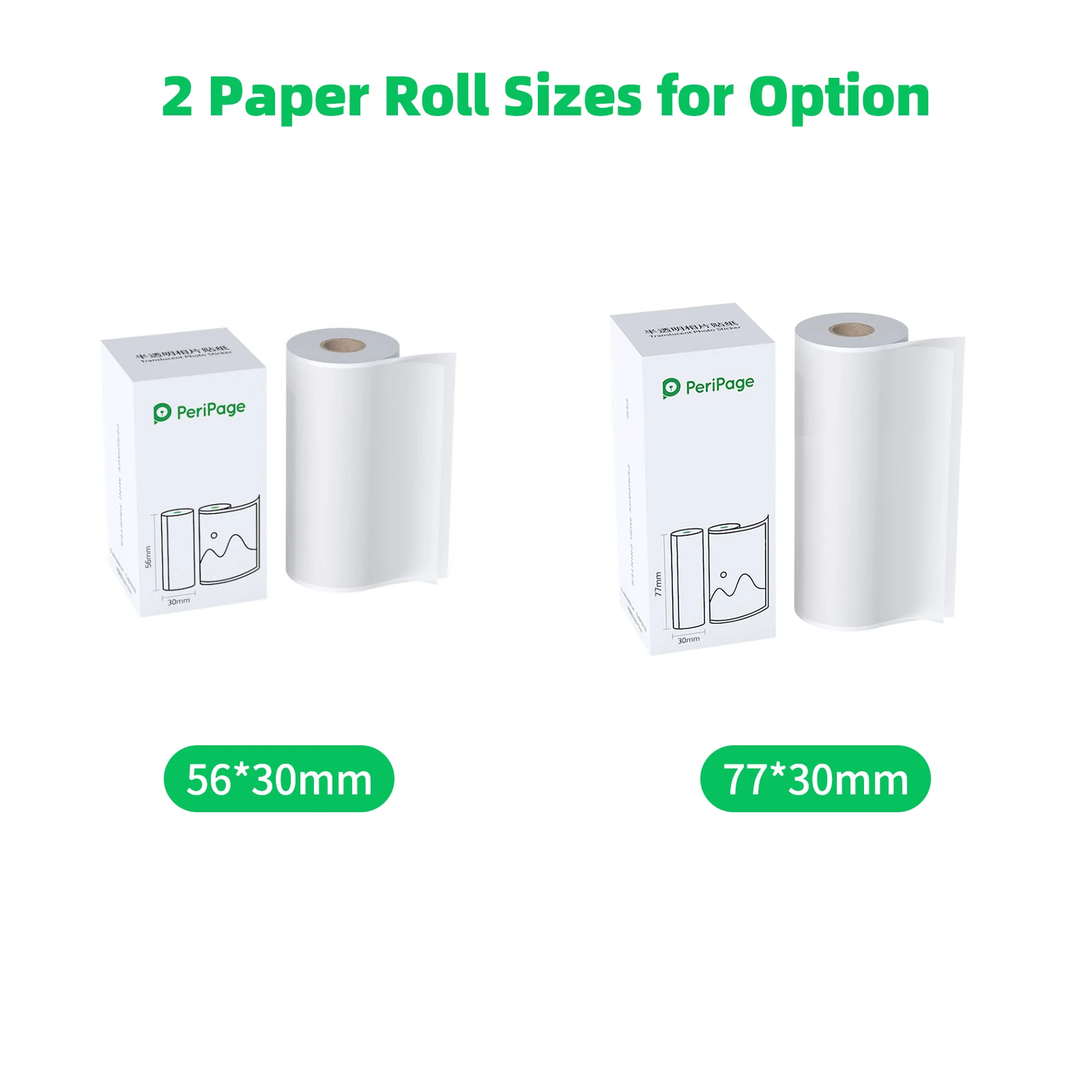 Translucent Photo Sticker BPA-Free Adhesive Thermal Paper Sticky Paper Waterproof Oil-proof Friction-proof for PeriPage Printer
Translucent Photo Sticker BPA-Free Adhesive Thermal Paper Sticky Paper Waterproof Oil-proof Friction-proof for PeriPage Printer