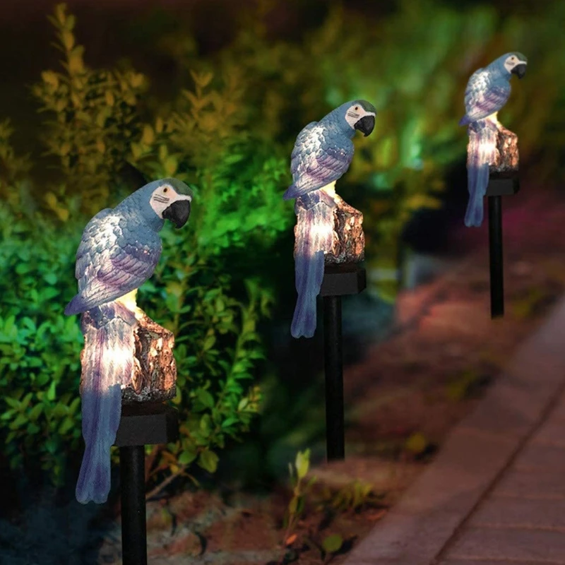 Outdoor Solar Powered LED Parrot Light Waterproof Fairy Garden Animal Shape Inserting Lawn Lamp Landscape Pathway Decor
Outdoor Solar Powered LED Parrot Light Waterproof Fairy Garden Animal Shape Inserting Lawn Lamp Landscape Pathway Decor